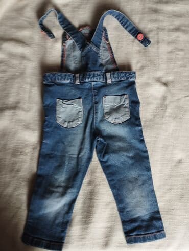 qizlar ucun ketalar: 1 yaşdan 2 yaşa qədər qızlar üçün cibli cins şalvar. əla vəziyyətdə — 3