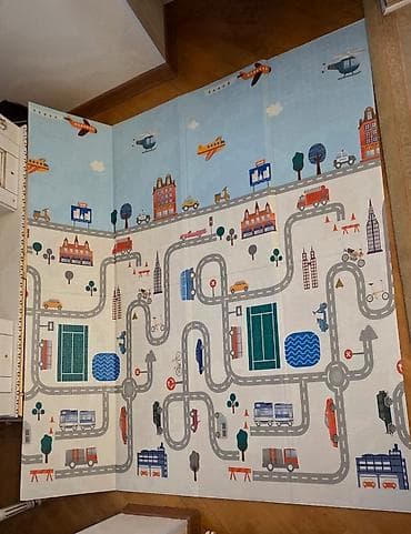 Termo xalça iki üzlü, uşaq oyunu üçün, təzə kimidir defekti yoxdur