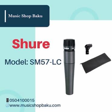 bluetooth mikrafon: Yeni Simli Mikrofon Shure — 1