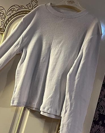 Svitşot, L, rəng - Ağ