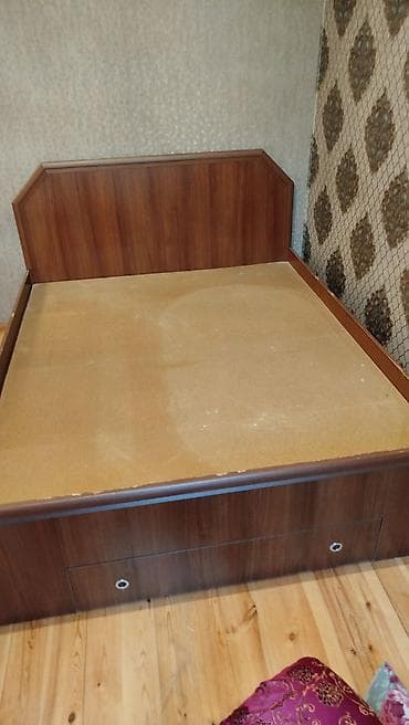 saloglu kunc divan: İkinəfərlik çarpayı, Dolab, Azərbaycan, İşlənmiş — 3