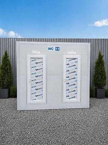 beton panel: Prefab Modul Kabin və Kompakt Tualet Kabini Məhsul təsviri: - Modul — 4