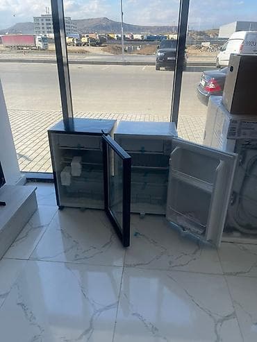 Mağaza avadanlığı: Mini soyuducu və içki vitrin soyuducusu dəsti - Tip: 1) Şüşə qapılı — 3