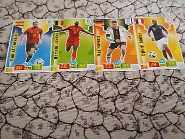 Futbol kolleksiya kartları dəsti - Mövzu: milli komandaların ulduz