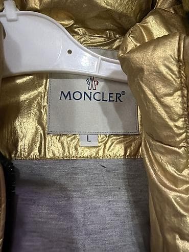 üst geyim: Moncler uşaq qış gödəkçəsi – qızılı rəng qız uçundu 3 4 yaş yeniden — 2