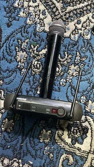 gizli mikrofon: İşlənmiş Simsiz (Bluetooth) Mikrofon Shure, Ünvandan götürmə, Ödənişli çatdırılma — 2
