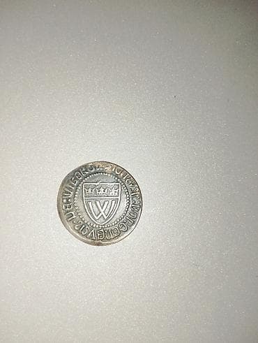 qedim pullar aliram: Məhsul: Qədimi xatirə sikkəsi Təsvir: - İkiüzlü metal sikkə. - Ön — 1