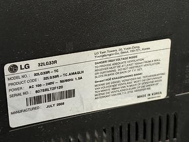 Televizorlar: İşlənmiş Televizor LG LED ekran 32" FHD (1920x1080), Ünvandan götürmə — 2