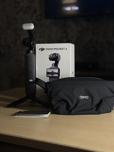 Satılır: DJI Osmo Pocket 4 Creator Combo 📸 Cəmi 1 aydır alınıb, çox