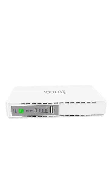 usb port: Hoco UPS Router üçün Mini UPS (PoE və DC çıxışlı) - Giriş: 100–240V — 2