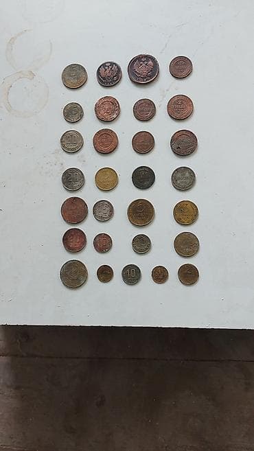 mor ve otesi bilet: Məhsul: Köhnə kolleksiya əşyaları dəsti Tərkib: - SSRİ dövrünə aid — 8