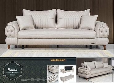 Roma Divan – Woodpecker Fabrik istehsalı mebellərin topdan qiymətlə