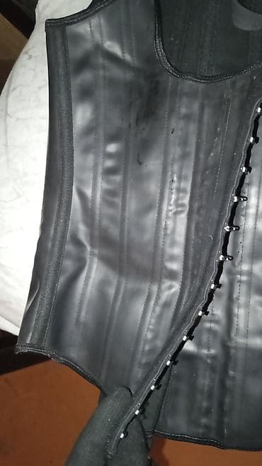 Бандажи, корсеты, корректоры: Lateks bel formalaşdırıcı korset – L ölçü - Model: çiyin askılı — 3