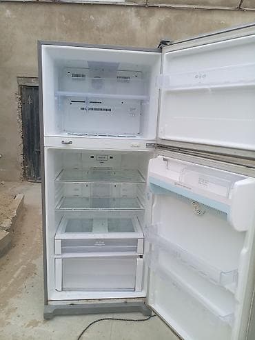 dondurma soyducu: 2 qapılı LG Soyuducu Satılır, rəng - Gümüşü — 2