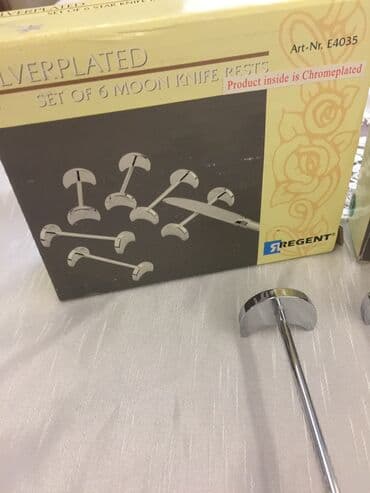 çəngəl qaşıq dəstləri: Regent firmasi. Qaşıq - cəngəl servirovka ücün. Tezedi. 12 dənə var. 6 — 2