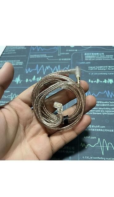 komputer masaustu: KZ EDX Pro X qulaqdaxili monitor qulaqlıqları - Şəffaf korpus, metal — 5