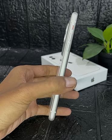 5s ayfon: IPhone 11, 128 GB, Ağ, Zəmanət, Simsiz şarj, Face ID — 4