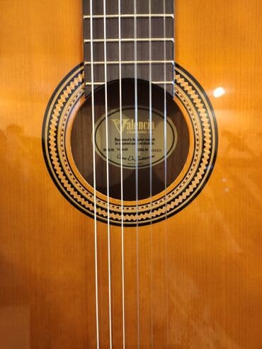 gitar klasik: Klassik gitara valencia vc 264 h üst:sitka spruce qol: ebonized — 5