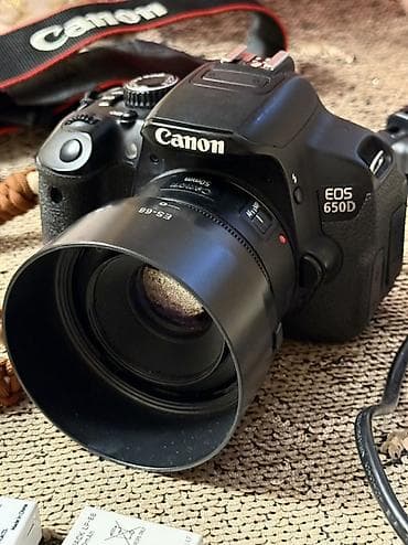 canon eos 6d mark 2: Canon EOS 650D DSLR fotoaparat komplekti - Korpus: Canon EOS 650D — 2