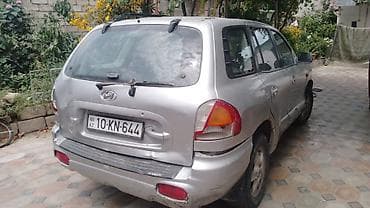 ural az: Hyundai Santa Fe, gümüşü rəng, benzinlə işləyən krossover/SUV — 3
