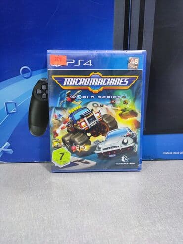 playstation 4 slim qiymeti: Playstation 4 üçün micromachines oyun diski. Tam yeni, original — 1