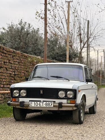 Model: Lada 2106 (VAZ 2106) Kuzov: sedan, ağ rəng Yanacaq: benzin