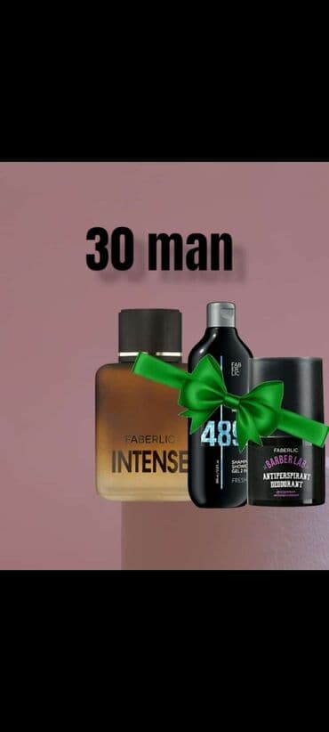 yves saint laurent tester: Bəylər Üçün Endirimli Dəst İntense 100 ml Şampun & Duş Geli — 1