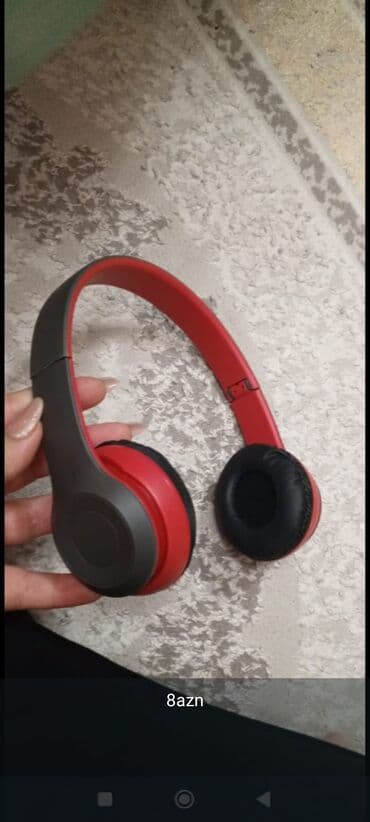 iphone nausnik qiymetleri: Simsiz (Bluetooth) Qulaqcıqlar, rəng - Qara — 1