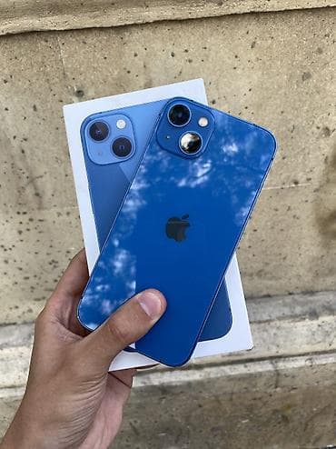 IPhone 13, 128 GB, Göy, Zəmanət, Simsiz şarj, Face ID lalafo.az -da IPhone 13, 128 GB, Göy, Zəmanət, Simsiz şarj, Face ID