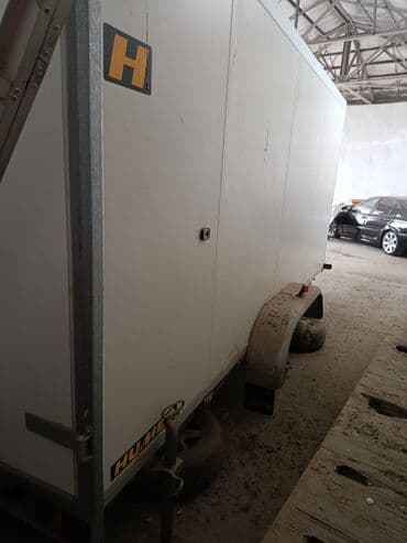 kamaz qosqulari: HUMER qapalı qoşqu (box trailer) - Brend/model: HUMER - Korpus: tam — 3