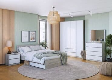 venera yataq desti: İkinəfərlik çarpayı, Komod, Dolab, 2 tumba, Türkiyə, Yeni — 2