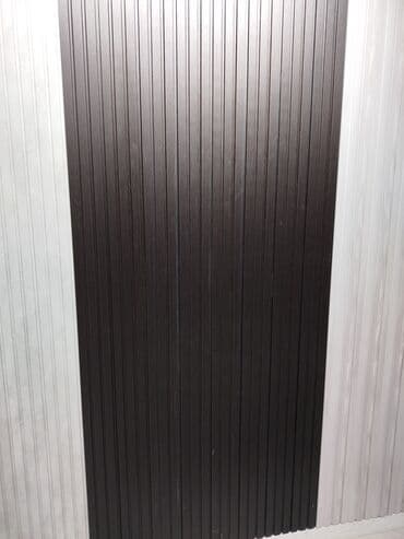 Dikey xətli dekorativ divar panelləri - Material: PVC əsaslı