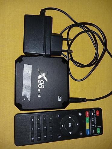 X96 mini Android TV Box - Model: X96 mini - Komplekt: TV box, pult
