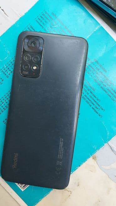 apple iphone 6 plus: Redmi Note 11, 128 GB, rəng - Qara, Sensor — 1