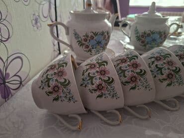 Süfrə qab-qacaqı: Çay dəsti, Keramika — 1