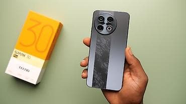 30 azn telefon: Tecno Spark 30 Pro, 256 GB, rəng - Boz, Barmaq izi — 1