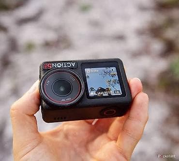 dji mic 2: DJI Osmo Action 3 aksion kamerası - Kompakt və möhkəm korpus, ön və — 1