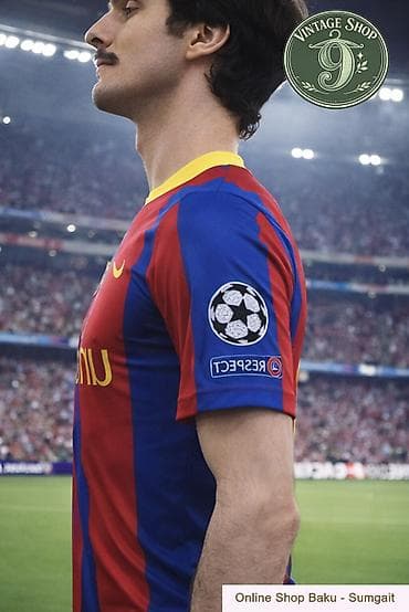 ucuz don: FC Barcelona futbol köynəyi (S) – Nike Dri-FIT - Model: 2010/11 — 2