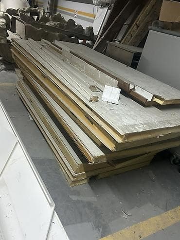 Maye divar kağızları: Sandviç panellər və metal profillər Məhsul təsviri: - Ölçüləri — 1