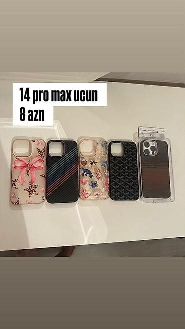 IPhone 14 Pro Max üçün telefon qabları - Model uyğunluğu: yalnız