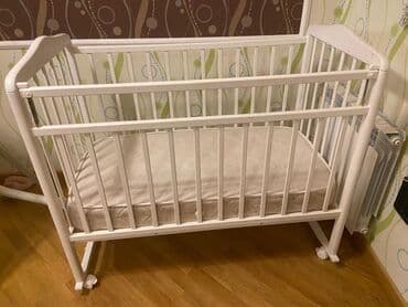 boru: Oğlan və qız üçün, Dördbucaq, Beşik, Dəstsiz, Matras ilə, Yellənmə mexanizm ilə — 1