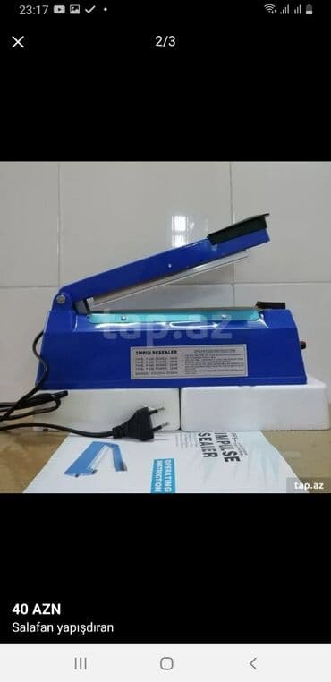 pizza aparati: Salafan yapişdiran Paketleme aparati salafan yapisdiran aparat 20 sm — 2