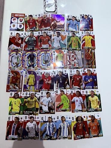 video dvd: Futbol kolleksiya kartları dəsti - Mövzu: milli komandaların — 1