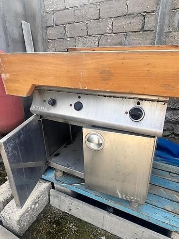 İnoksan markalı peşəkar mətbəx avadanlığı – qazla işləyən