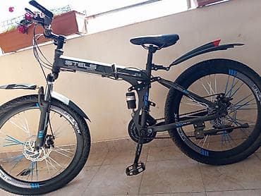 e bike: STELS qatlana bilən dağ velosipedi - Çərçivə: qatlanan, yüngül və — 2