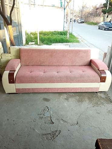 диван клик кляк: Раскладной диван, Б/у, Раскладной, С подъемным механизмом, Набук — 4