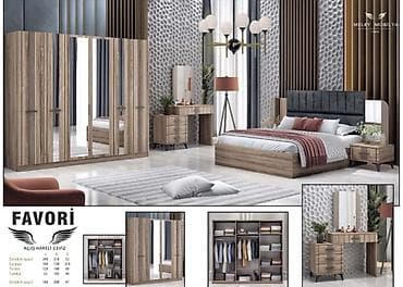 viva riva mebel: İkinəfərlik çarpayı, Dolab, Termo, Tumba, Yeni — 2