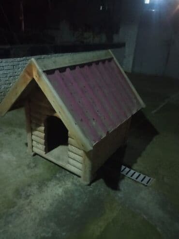 yumurta qoyan heyvanlar: Taxta it evi 100mt×100mt hundurluk 1.15mt — 4