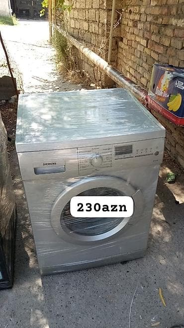 Siemens önyükləməli paltaryuyan maşın - Brend: Siemens - Ön paneldə — 1