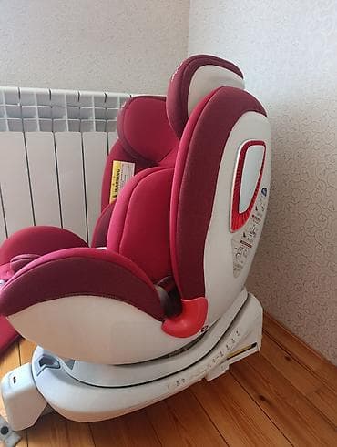 isofix: Uşaq avtomobil oturacağı – Reebaby - Rəng: tünd qırmızı/bordo - — 2